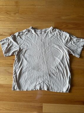 Men's Classic Crew Neck T-Shirt - tan color